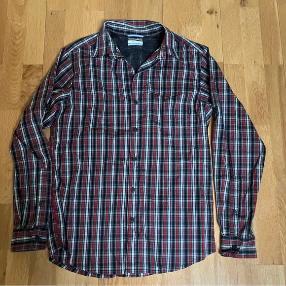 Columbia Other - Columbia Omni-Wick Long-Sleeve Plaid Shirt